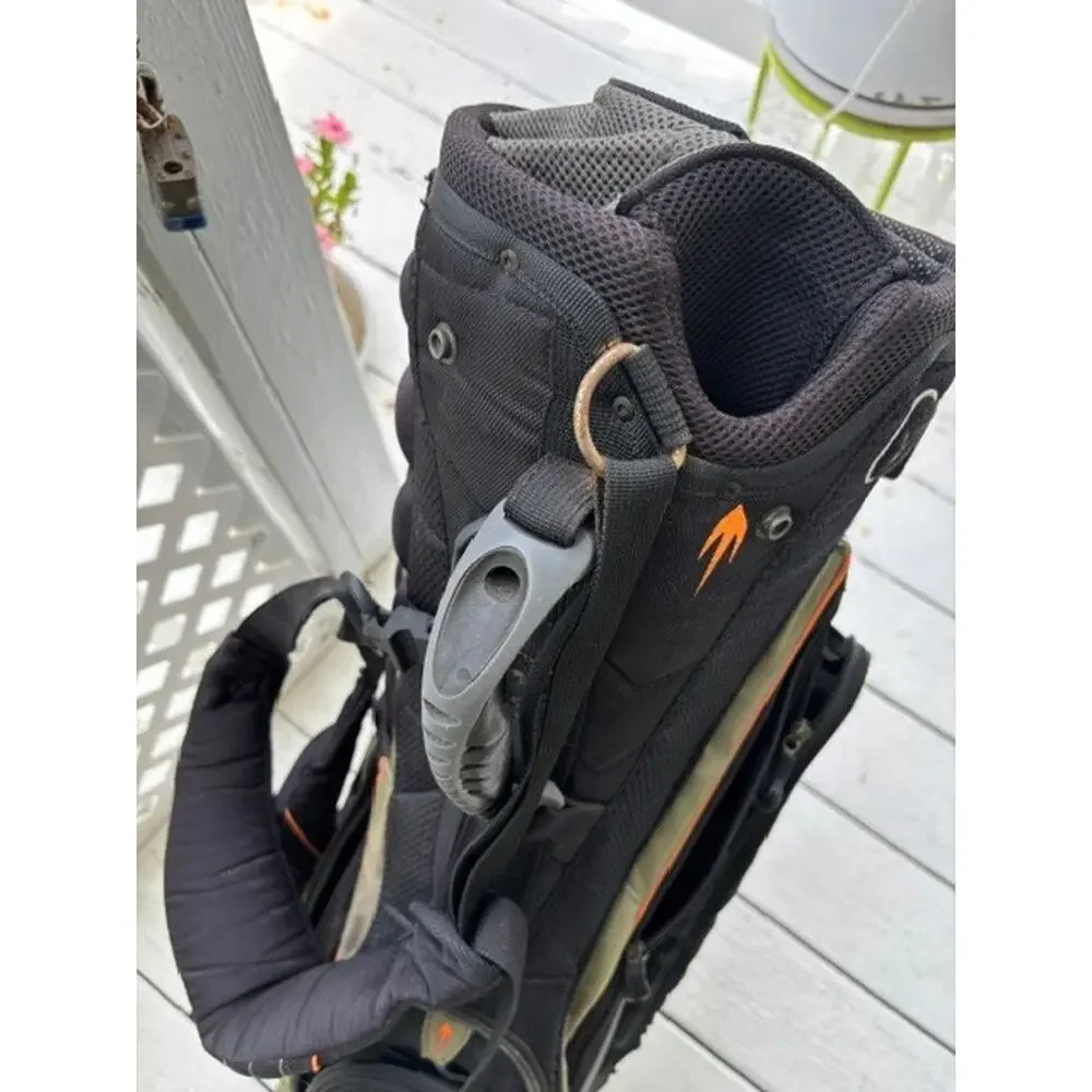 Callaway Golf Stand Bag Black Grey Orange 8 Pocket Dual Strap Stand Legs Tested*